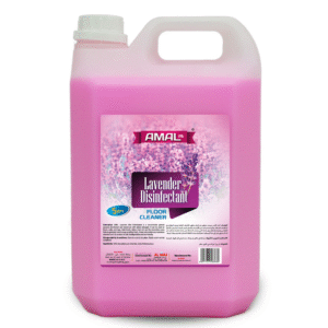AMAL Plus Lavender Floor Cleaner 5 Litre bottle – multi-surface cleaner with fresh lavender scent for home and commercial use
