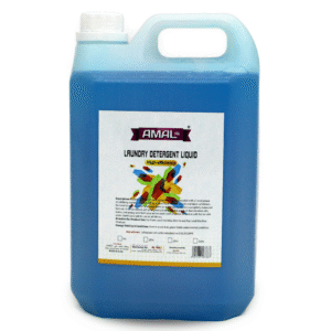 AMAL Plus Laundry Detergent 5 Litre bottle for effective clothes washing.