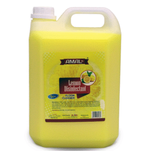 AMAL Plus Lemon Floor Cleaner 5 Ltr – floor cleaning liquid with lemon fragrance”