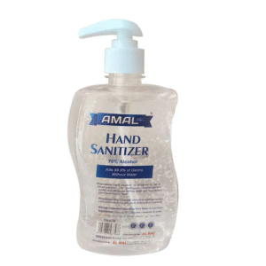 Amal Plus Hand Sanitizer Gel 500 ml Pump Bottle – Made in UAE